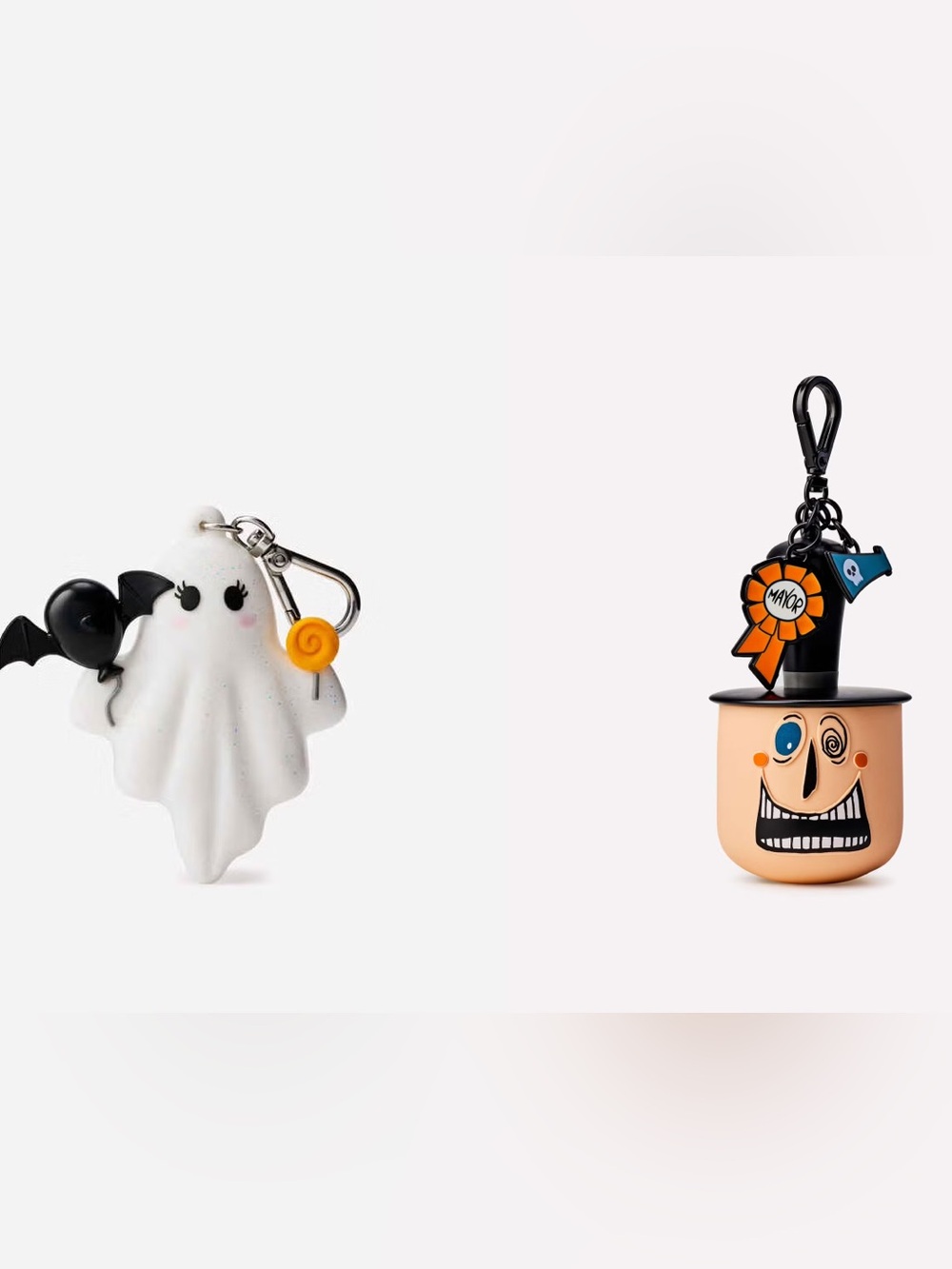 Bath & Body Works Nightmare Mayor & Ghost PocketBac Holder Lot Halloween